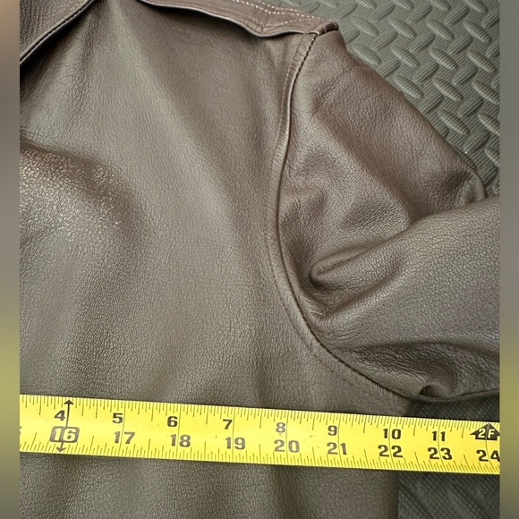 VTG Cooper Type A-2 Flight Pilot Jacket Large 44R US Air Force 100% Goatskin EUC - Picture 12 of 15